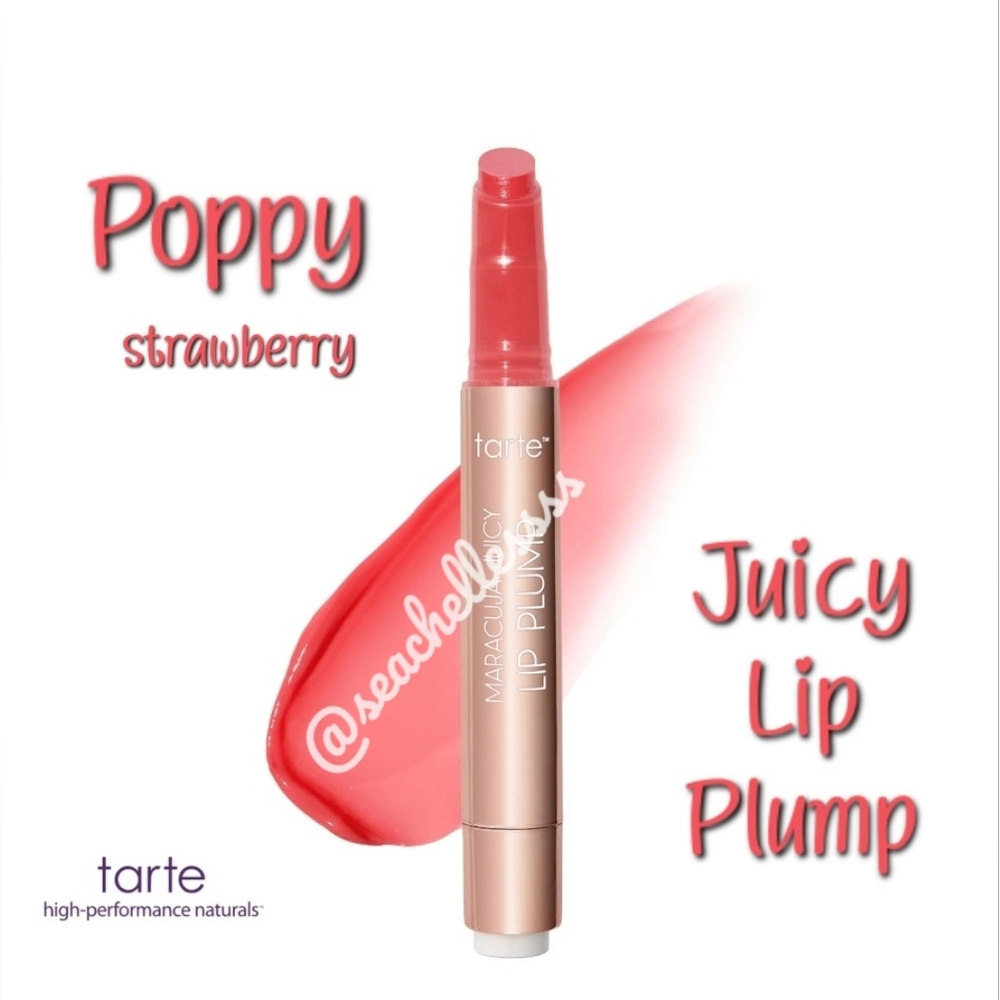 Poppy Juicy Lip Plump Tarte Maracuja Lips | Brand New in Box | Authentic
